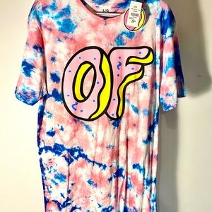 Men’s Large Tie Dye Odd Future T-Shirt *NEVER WORN*